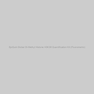 EpiGentek - EpiQuik Global Di-Methyl Histone H3K36 Quantification Kit (Fluorometric)